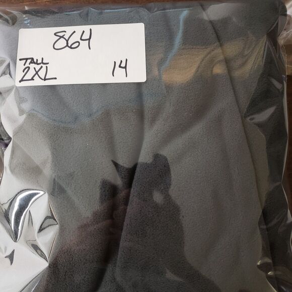 Eddie Bauer Men's XXL 1/4 Zip Pullover Dark Smoke Gray Cozy Fleece - Picture 10 of 10